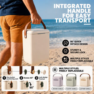 Seau isotherme portable pour bouteilles de vin, refroidisseur isolé pour restaurant, hôtel, fête en plein air, fournisseur de marques privées - Product Image 4