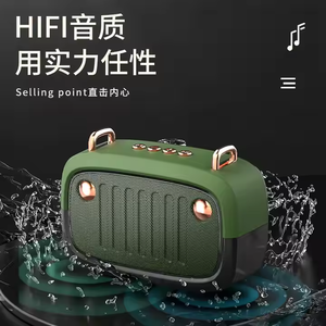 רמקול מיני אלחוטי BT חיצוני עם רדיו FM, חריץ לכרטיס TF, רמקול אלחוטי קטן ואוניברסלי לטלפון נייד, מחשב נייח ומחשב נייד - Product Image 5