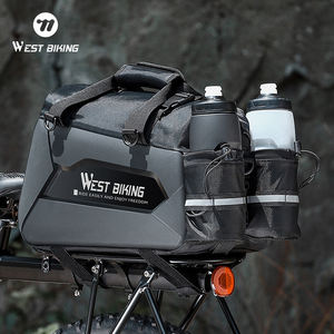 Sacoche de vélo rigide et étanche WEST BIKING 25L, sacoche arrière pour porte-bagages, sacoche de selle de vélo - Product Image 1