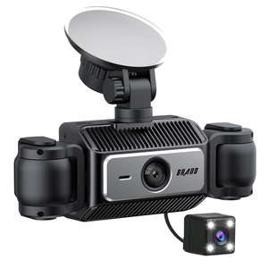 Mới 2025 2.4 inch phía trước phía sau bên trái bên phải xe máy ảnh sản phẩm mới tầm nhìn ban đêm DVR kỹ thuật số Dashcam 1080P 4 ống kính lái xe ghi âm - Product Image 2