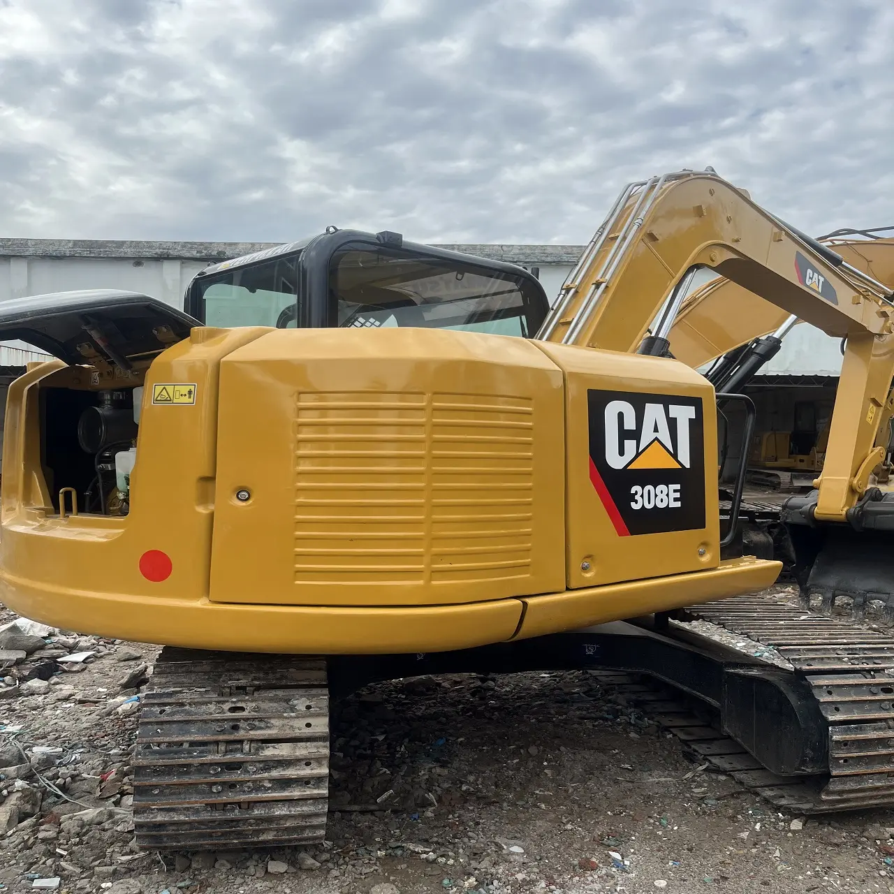 Machine de construction chenille d'occasion cat308E excavatrice japonaise d'occasion 308 8 tonnes mini excavatrice chat d'occasion pelle cat308e