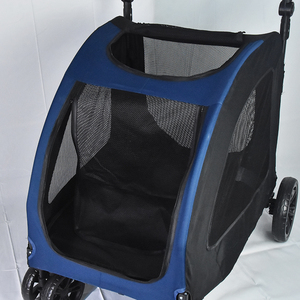 Petstar Luxury <span class=keywords><strong>Pet</strong></span> Carrier Großhandel Faltbare Reise Hund Kinderwagen <span class=keywords><strong>Trolley</strong></span> 4 Räder Wasserdicht für große mittelgroße Haustiere - Product Image 4