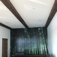 Faisceaux de bois décoratives imitation bois, 3000x120x90mm, vente en gros