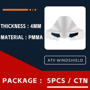 Pare-brise de qualité supérieure <span class=keywords><strong>pour</strong></span> VTT, robuste et durable, avec accessoires <span class=keywords><strong>pour</strong></span> VTT CF Polaris <span class=keywords><strong>CAN</strong></span> <span class=keywords><strong>AM</strong></span> - Product Image 3