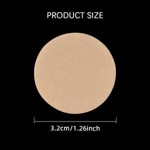 500 filtres à café non blanchis 32mm compatibles avec les dosettes de café Lavazza <span class=keywords><strong>Illy</strong></span> filtres en papier jetables ronds de remplacement - Product Image 3
