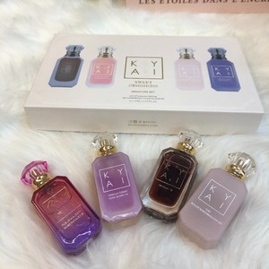 Lot de 4x10ml de mini-parfums liquides modernes de luxe pour les vacances, senteur florale fruitée longue durée, style Dubaï Arabe - Product Image 3