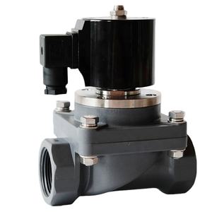 2路UPVC CPVC电磁阀化工塑料阀防腐电磁阀110v 220v - Product Image 2