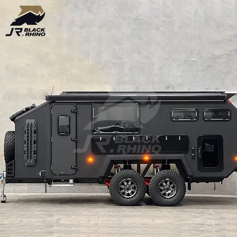 Australia & EUR standard offroad camper 4x4 tiny house caravan american caravan in vendita