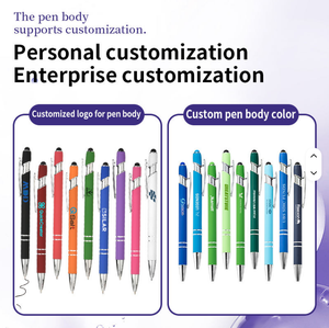 Wholesale 2-in-1 Touch Screen Stylus Ballpoint <b>Pen</b> Gel <b>Pen</b> Universal <b>Tablet</b> Touch <b>Pen</b> Promotional Gift Fast Shipment Custom - Product Image 6