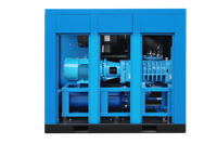 Souffleur à vis industriel sans huile en acier inoxydable de haute qualité 22-160 kW 0,9-1,5 bars pour aération à moyenne pression - Fabricant