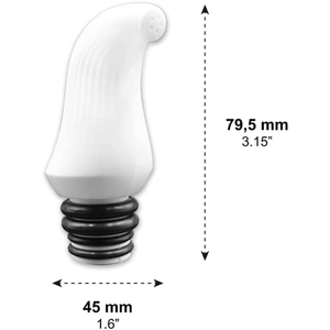 Bidet portable pour toilettes, bidet manuel pour les voyages (adaptable) PEPE P30017 - Product Image 3