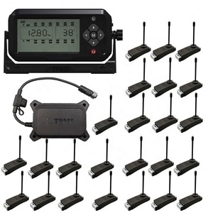 Westbay giám sát áp suất lốp hệ thống không dây năng lượng mặt trời RV <span class=keywords><strong>TPMS</strong></span> cảm biến Kit với 6-28 áp suất lốp cảm biến và LCD hiển thị - Product Image 6