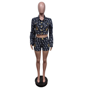 Set Due <span class=keywords><strong>Pezzi</strong></span> Casual da Donna con Giacca Corta Ricamata e Pantaloncini in <span class=keywords><strong>Jeans</strong></span>, Stile Y2k, Vestibilità Slim - Product Image 5