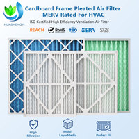Filtre à air plissé 16x25x1 pour fournaise CVC, Merv 8, préfiltre 1113 pour climatisation et ventilation – Meilleures ventes