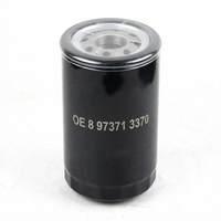 Filtro de Aceite OE 8-97371-337-0 8973713370 Referencia Cruzada 8-94396-375-0 W12205/1 LF36847 para Excavadora ISUZU 4HF1 4HG1 NPR NQR