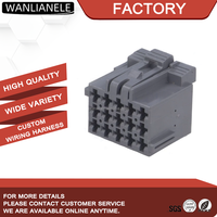Conector JPT de 15 Pines 1-967623-6, Carcasa Receptáculo Gris de 5 mm para Arnés de Cables
