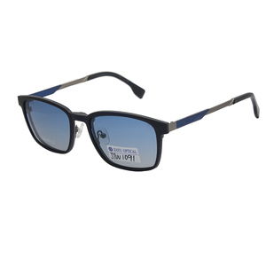 Venta al por mayor estilo de moda ojo miopía <span class=keywords><strong>gafas</strong></span> <span class=keywords><strong>clip</strong></span> magnético en <span class=keywords><strong>gafas</strong></span> de sol metal prescripción marcos ópticos - Product Image 3