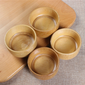 Bol à salade moderne en bambou, éco-responsable, fait main, idéal pour servir des soupes, des fruits, décoration de cuisine, centre de table <span class=keywords><strong>REWOOD</strong></span> RE-ZW007 - Product Image 3