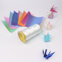 Cartes d'invitation de mariage élégantes en papier origami avec grues en perles, style amour, et créations originales en papier – Vente en gros
