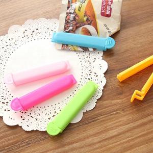 Portable Plastic Sealing <b>Clip</b> 7cm Foldable Bag <b>Clips</b> For Food Snacks Tea Storage With Lid Cover Reusable Sealing Stick 11cm - Product Image 2