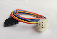 Maßgefertigte Kabelkonfektionen SATA VGA DB DC DVI DP Mini DP XLR 6.35 RJ45 UTP Netzwerk USB Typ C Winkelkabel PVC-Material
