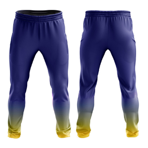 Men Two Tone Gradient <b>Training</b> Pants Elastic Waist Slim Fit Sports <b>Trousers</b> Athletic Running Track Pants Workout - Product Image 2