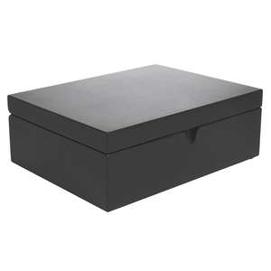 Bredemeijer Teebox mit 4 Dosen und Kaffeemaßlöffel Matt Schwarz - Product Image 3