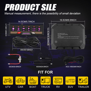 Panel de Interruptor táctil Digital IP68 a prueba de agua de 6 bandas con Control de aplicación para RV Boat UTV Jeep SUV Truck Use Switch Panel - Product Image 5