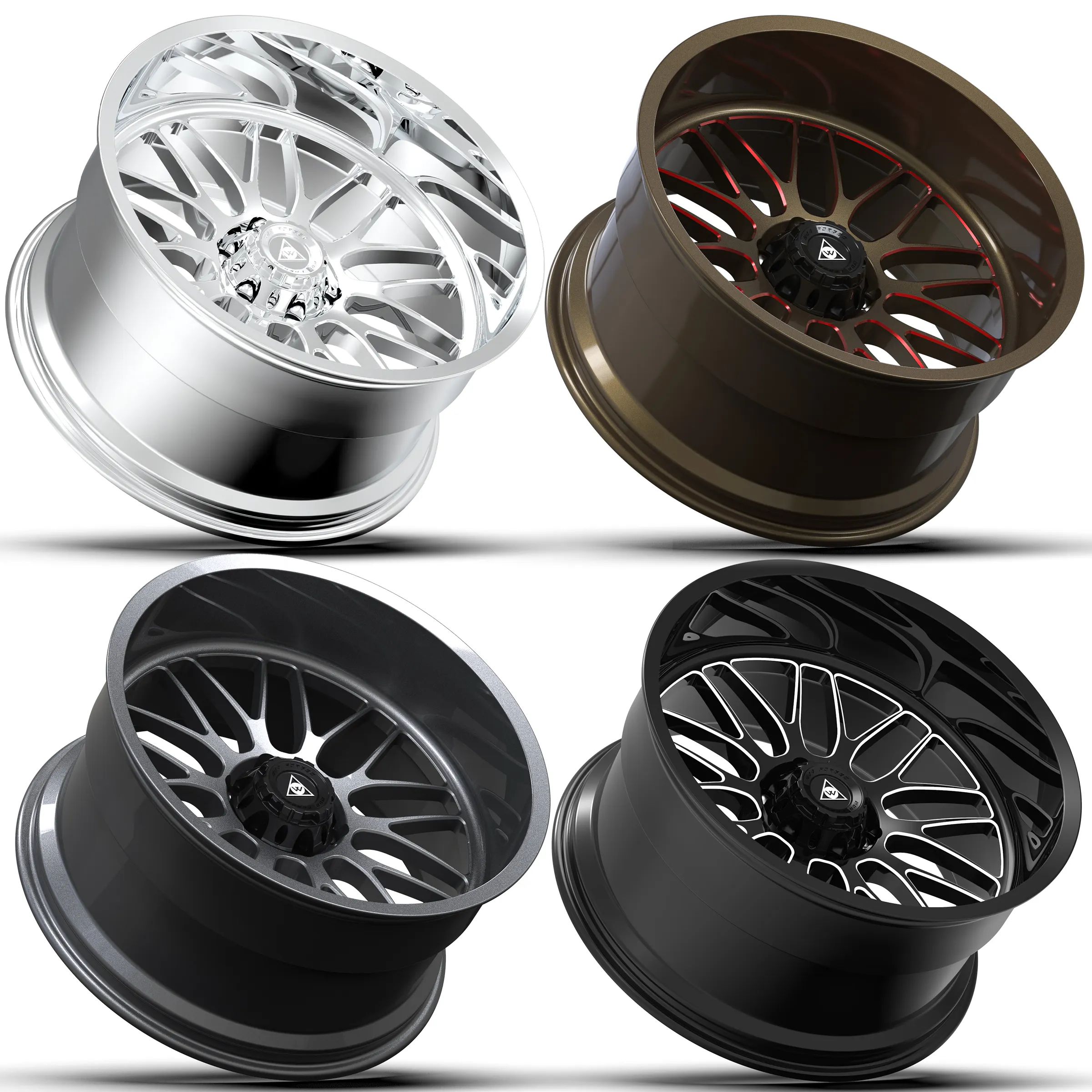 Factory Wholesale High Quality Forged Wheel Hub Forged Sport Wheels 4X4 for Offroad Wheels Aluminum Customized 5 Year 4 Pcs WH01