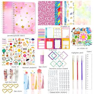 Juego <span class=keywords><strong>de</strong></span> diario DIY al por mayor <span class=keywords><strong>para</strong></span> estudiantes, juego <span class=keywords><strong>de</strong></span> papelería, regalo <span class=keywords><strong>para</strong></span> <span class=keywords><strong>niñas</strong></span>, niños, kit <span class=keywords><strong>de</strong></span> <span class=keywords><strong>manualidades</strong></span> DIY - Product Image 6
