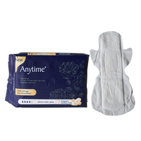 Serviettes hygiéniques féminines de nuit de qualité supérieure à absorption maximale, 320 mm, longues, en coton doux