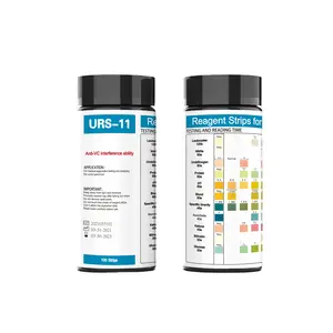 URS-11 hohe Qualität 11 Parameter Urin reagenz streifen, klinische Urin teststreifen