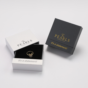 Eco-Friendly <b>Earring</b> Rings Necklace Bracelet Cardboard Drawer Sliding Jewelry Packaging <b>Box</b> Custom Logo Paper <b>Box</b> - Product Image 2