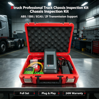 Nouvel outil de diagnostic de châssis Xtruck 2026 3-en-1 Pro avec prise en charge de la calibration de l'embrayage de transmission AMT et du diagnostic de boîte de vitesses de camions lourds