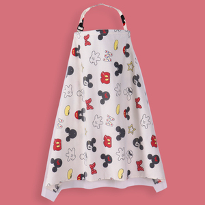 แผ่นรองให้นมลูกผ้าฝ้ายลายการ์ตูนซักได้สำหรับฤดูใบไม้ผลิฤดูร้อนฤดูใบไม้ร่วง - Product Image 4