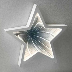 Specchio a LED RGB Personalizzato a Forma <span class=keywords><strong>di</strong></span> Stella con Effetto <span class=keywords><strong>Infinito</strong></span> per Eventi e Feste - Product Image 1