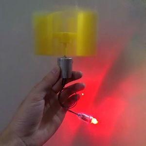F5 ánh sáng màu đỏ trục dọc DC Micro Tua Bin Gió tự làm Công nghệ làm Vật Lý Điện Thế Hệ nguyên tắc thí nghiệm - Product Image 4