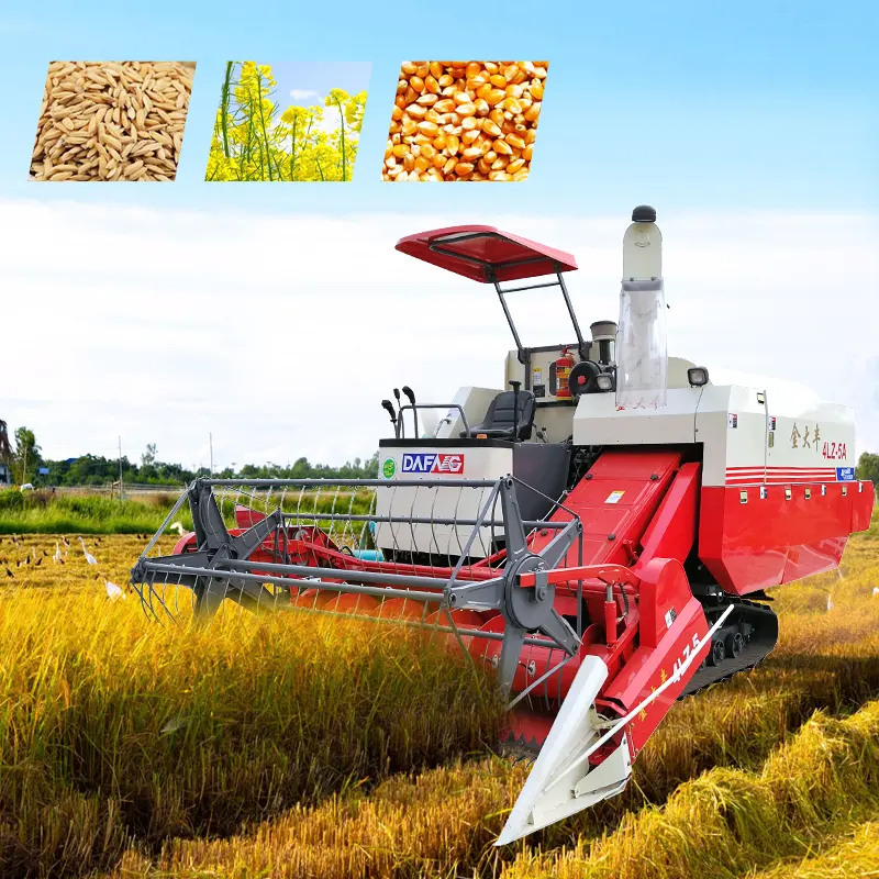 آلة حصاد الأرز بسعر المصنع، حاصِد الأرز الزاحف الصغير، آلة حصاد الأرز المُدمجة بتخفيضات كبيرة