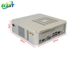 ELSKY Computer Pc Gaming HD4009 with CPU Rocket Lake LGA1200 11th Gen I5-11400 Chipset H510 DDR4 128GB RAM Win 11 OS - Product Image 3