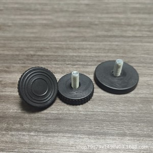 Screw Adjustment Feet M8 Plastic Heavy Duty <b>Table</b> Chair <b>Leg</b> Pads <b>Adjustable</b> Non Slip Load Bearing Furniture <b>Legs</b> - Product Image 1