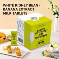 Compléments Alimentaires en Comprimés de Lait de Banane et de Haricot Blanc Riches en Fibres Alimentaires, Fournisseur OEM/ODM