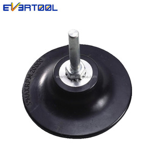 Đế mài cao su EVERTOOL 3 inch 75mm, đế mài dự phòng, giá đỡ đĩa nhanh, trục mài với chấu 1/4 inch - Product Image 5