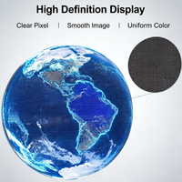 Pantalla LED Esférica Personalizada de Tamaño P1.25-P2.5 para Interiores/Exteriores con Señalización Digital, Globo Terráqueo para Museos, Comercios y Exposiciones