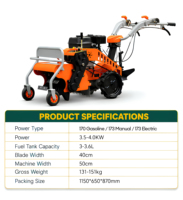 Mini Motocultor de Gasolina de 4KW, Ancho de Labranza de 40cm, Cultivador Rotatorio Autopropulsado para Pequeñas Granjas e Invernaderos, Mayorista en Ecuador