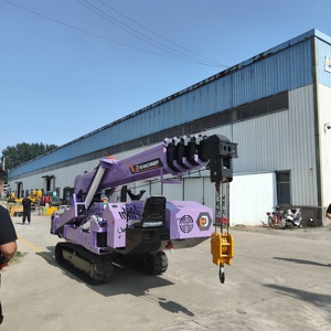 Diesel Powered dễ dàng để hoạt động cho xây dựng chất lượng cao 18M Spider Lift mạnh mẽ New Telescopic Spider Crane - Product Image 4