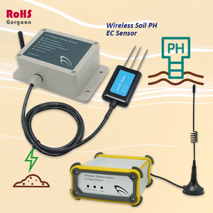 การตรวจสอบดินเรือนกระจกทางการเกษตรแบบดิจิทัลใช้เซ็นเซอร์วัดค่า pH ในดินแบบไร้สายเครื่องควบคุมค่า pH ในดิน EC - Product Image 1
