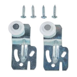 Sistema de Rieles para Puertas Corredizas WEKIS de Aleación de Zinc con Rodillo y Rueda de Nailon - Duradero e Insonorizado para Garajes y Hoteles - Product Image 1