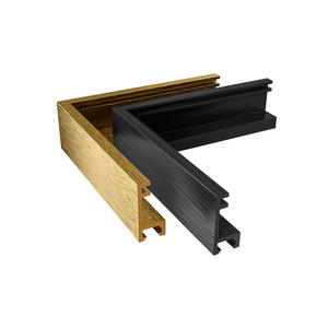 กรอบรูปอะลูมิเนียมขัดเงา เหมาะสำหรับใส่รูปภาพ  สีเงิน ทอง โรสโกลด์ ดำ  ขนาด A2 A1 กรอบรูปอะลูมิเนียมขัดเงา - Product Image 2