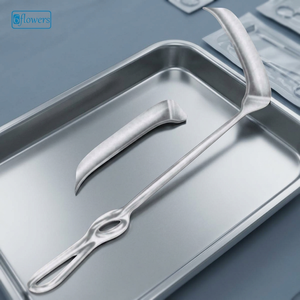 เครื่องมือผ่าตัดแบบแมนนวล Steel Kocher Retractors รุ่น F8-192 สำหรับการผ่าตัดทั่วไป ได้รับการรับรองมาตรฐาน CE ระดับ II ตามมาตรฐาน ISO 2015  แบบกำหนดเองได้ - Product Image 3