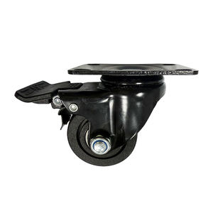 Omni direktion ale Rolle mit niedrigem Schwerpunkt 3-Zoll-Hochlastlager Verschleiß feste <span class=keywords><strong>Nylon</strong></span> rad ausrüstung Tragbares Rad - Product Image 2